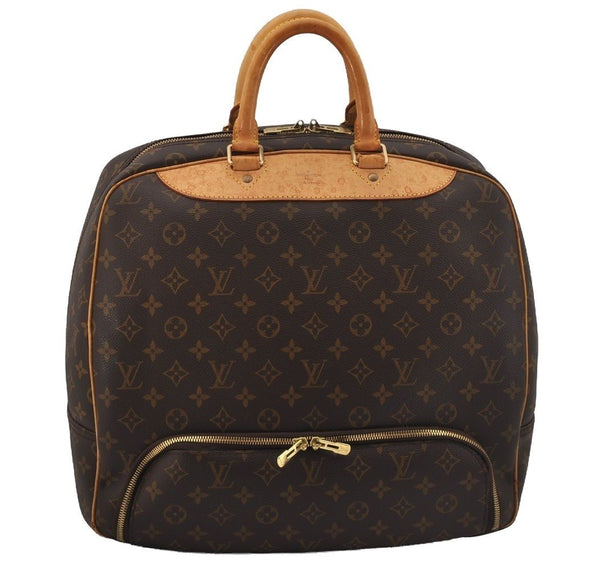 Authentic Louis Vuitton Monogram Evasion PM Boston Travel Bag M41443 LV 1367J