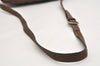 Authentic GUCCI Vintage Shoulder Cross Body Bag Purse GG PVC Leather Brown 1367K