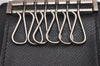 Authentic Louis Vuitton Damier Graphite Multicles 6 Key Case M62662 LV 1368I