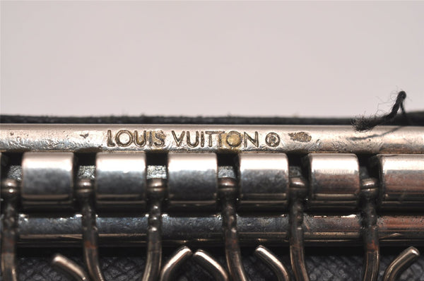 Authentic Louis Vuitton Damier Graphite Multicles 6 Key Case M62662 LV 1368I
