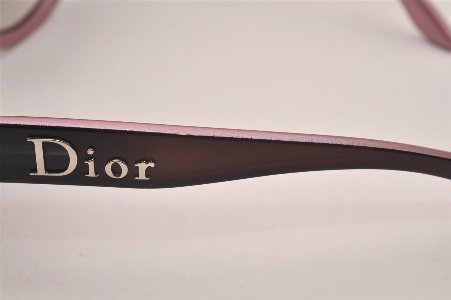 Authentic Christian Dior Glossy 1 Sunglasses PY3IZ Plastic Purple CD 1369I