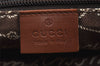 Authentic GUCCI Vintage Shoulder Bag Canvas Leather 170595 Beige 1370K