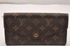 Auth Louis Vuitton Monogram Portefeuille Sarah Long Wallet M62234 LV Junk 1372J