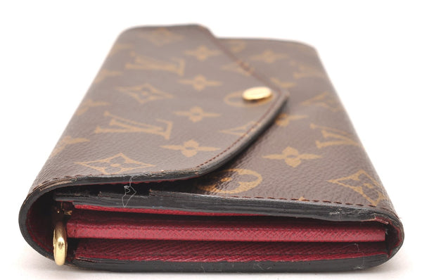 Auth Louis Vuitton Monogram Portefeuille Sarah Long Wallet M62234 LV Junk 1372J