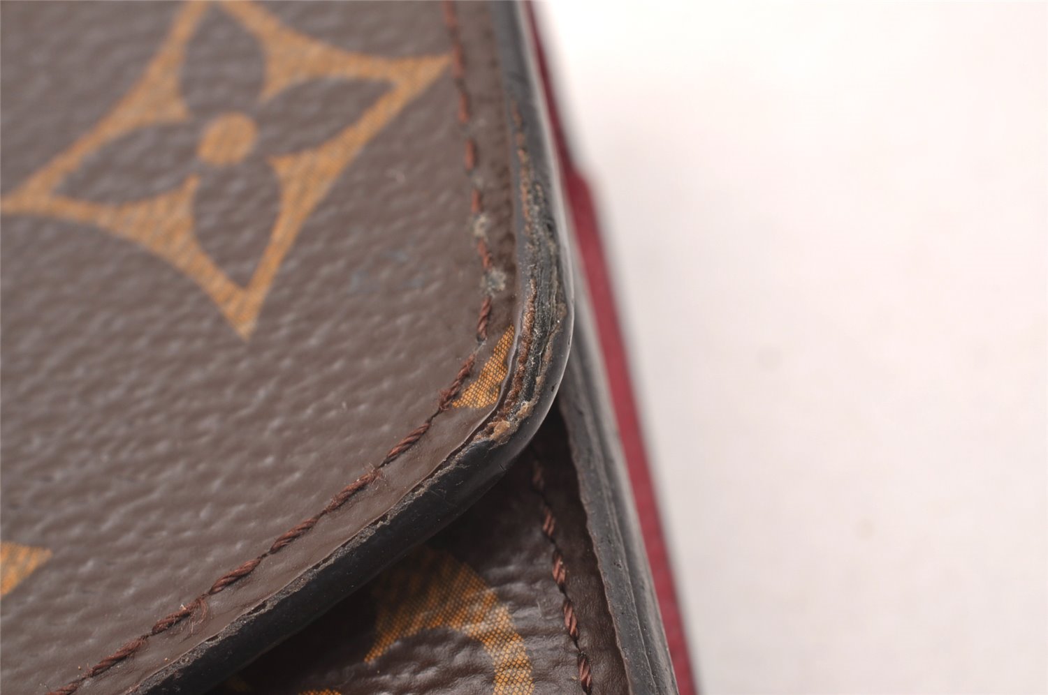 Auth Louis Vuitton Monogram Portefeuille Sarah Long Wallet M62234 LV Junk 1372J