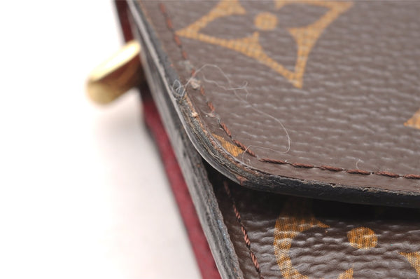 Auth Louis Vuitton Monogram Portefeuille Sarah Long Wallet M62234 LV Junk 1372J