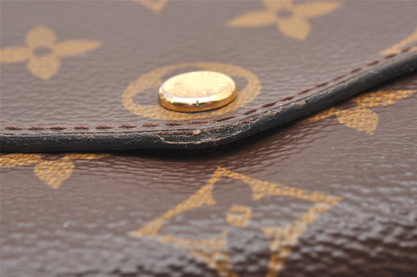 Auth Louis Vuitton Monogram Portefeuille Sarah Long Wallet M62234 LV Junk 1372J