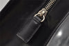 Authentic PRADA SPAZZOLATO SPOR Leather Shoulder Hand Bag B6010 Black 1372K