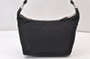Authentic PRADA Nylon Leather Shoulder Hand Bag Purse Black 1373K