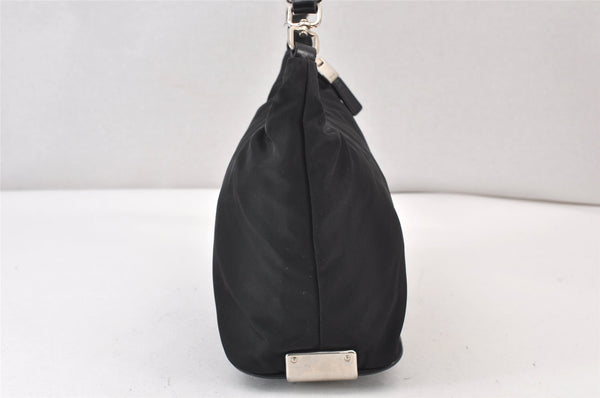 Authentic PRADA Nylon Leather Shoulder Hand Bag Purse Black 1373K