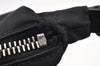Authentic PRADA Nylon Leather Shoulder Hand Bag Purse Black 1373K