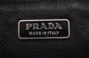 Authentic PRADA Nylon Leather Shoulder Hand Bag Purse Black 1373K
