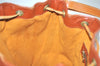 Authentic Louis Vuitton Epi Noe Bi-color Brown Drawstring Bag M44028 LV 1374I