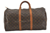 Authentic Louis Vuitton Monogram Keepall 50 Travel Boston Bag Old Model LV 1377J