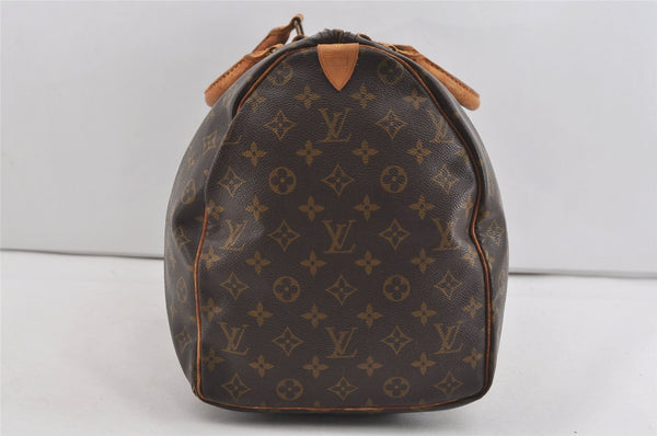 Authentic Louis Vuitton Monogram Keepall 50 Travel Boston Bag Old Model LV 1377J