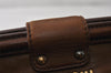 Authentic MIU MIU Vintage Matelasse Leather Clutch Hand Bag Purse Brown 1378K