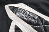 Authentic Salvatore Ferragamo Vara Nylon Leather 2Way Hand Bag Black 1379K