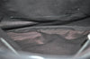 Authentic Salvatore Ferragamo Vara Nylon Leather 2Way Hand Bag Black 1379K