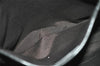Authentic Salvatore Ferragamo Vara Nylon Leather 2Way Hand Bag Black 1379K