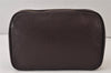 Authentic Louis Vuitton Taiga Trousse Toilette GM Clutch Bag M30216 Purple 1381K