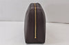 Authentic Louis Vuitton Taiga Trousse Toilette GM Clutch Bag M30216 Purple 1381K