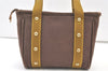 Authentic Louis Vuitton Antigua Cabas PM Hand Bag Brown M40089 LV 1382K