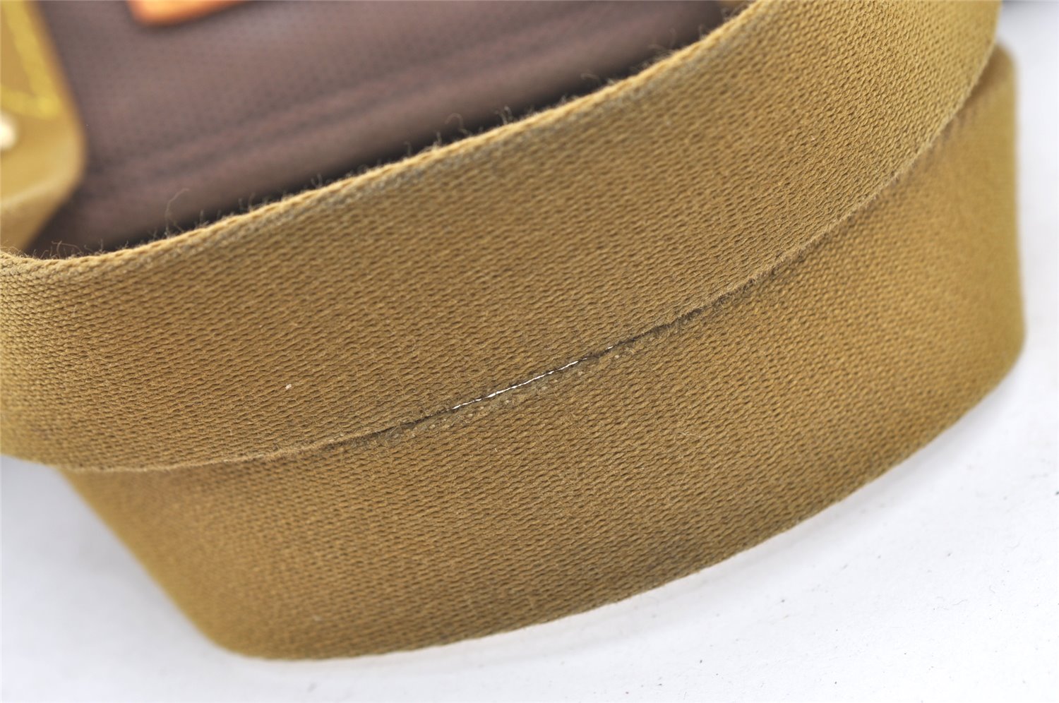 Authentic Louis Vuitton Antigua Cabas PM Hand Bag Brown M40089 LV 1382K