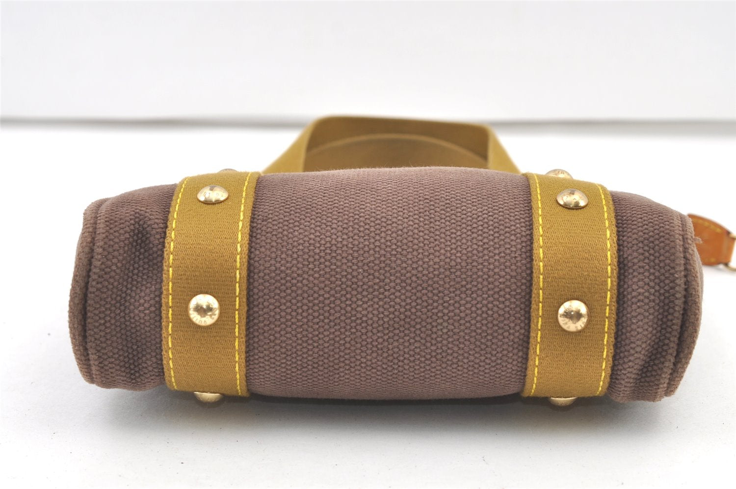 Authentic Louis Vuitton Antigua Cabas PM Hand Bag Brown M40089 LV 1382K