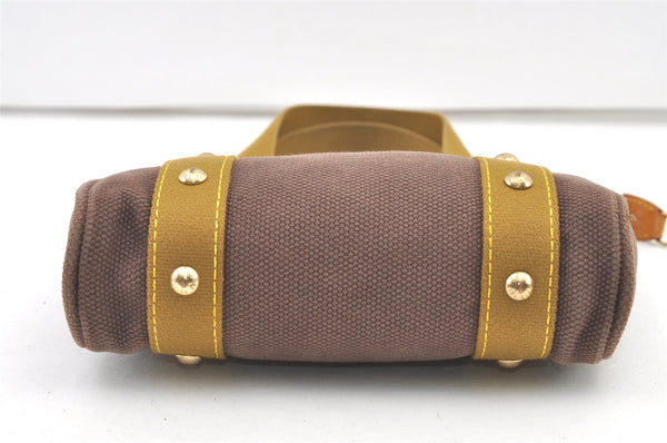 Authentic Louis Vuitton Antigua Cabas PM Hand Bag Brown M40089 LV 1382K