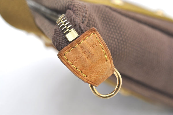 Authentic Louis Vuitton Antigua Cabas PM Hand Bag Brown M40089 LV 1382K