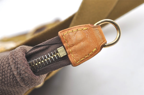 Authentic Louis Vuitton Antigua Cabas PM Hand Bag Brown M40089 LV 1382K