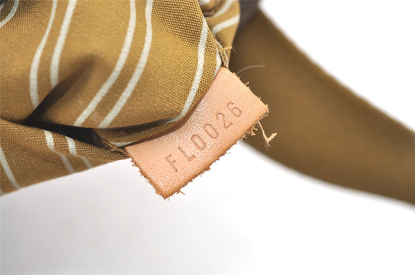 Authentic Louis Vuitton Antigua Cabas PM Hand Bag Brown M40089 LV 1382K