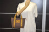 Authentic Louis Vuitton Antigua Cabas PM Hand Bag Brown M40089 LV 1382K