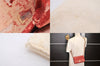 Authentic CHANEL Calf Skin Matelasse Chain Shoulder Crossbody Bag Red Junk 1383M