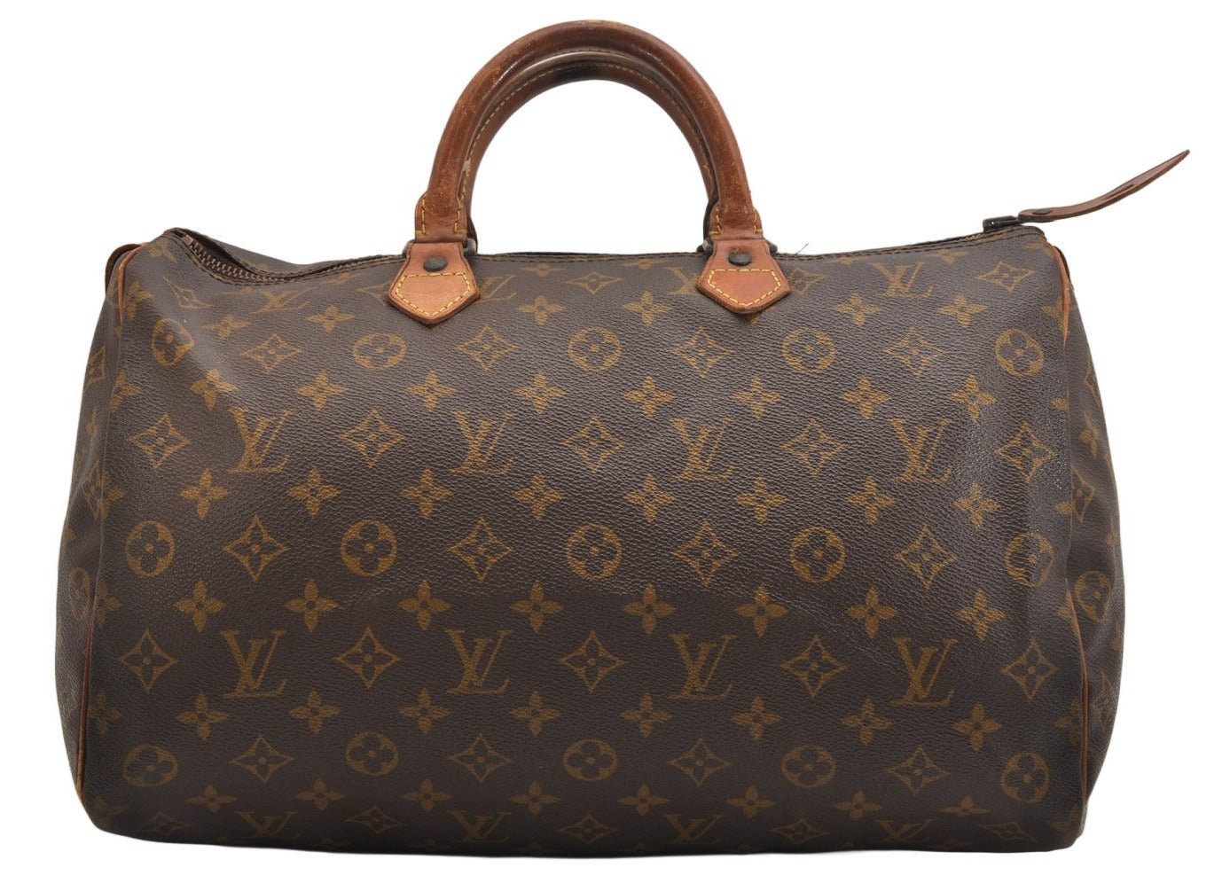 Authentic Louis Vuitton Monogram Speedy 35 Hand Boston Bag Old Model LV 1384K