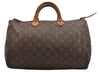 Authentic Louis Vuitton Monogram Speedy 35 Hand Boston Bag Old Model LV 1384K