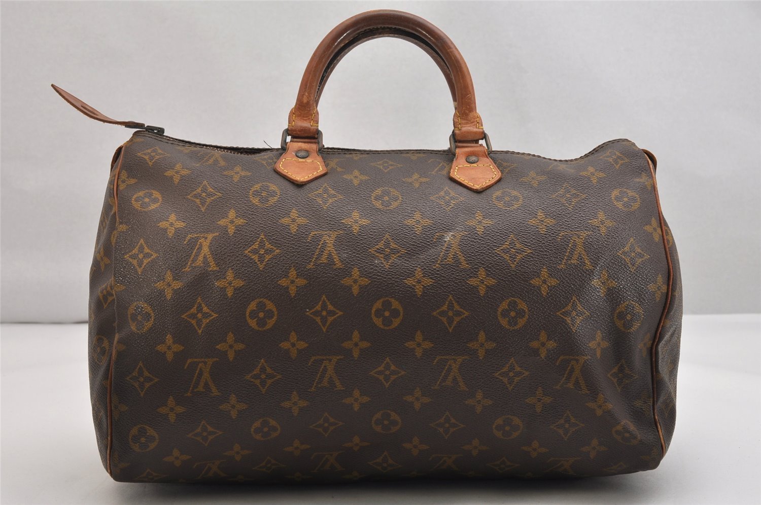 Authentic Louis Vuitton Monogram Speedy 35 Hand Boston Bag Old Model LV 1384K