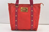 Authentic Louis Vuitton Antigua Cabas MM Tote Bag Pink M40085 LV 1385K