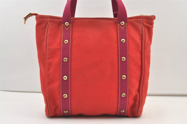 Authentic Louis Vuitton Antigua Cabas MM Tote Bag Pink M40085 LV 1385K