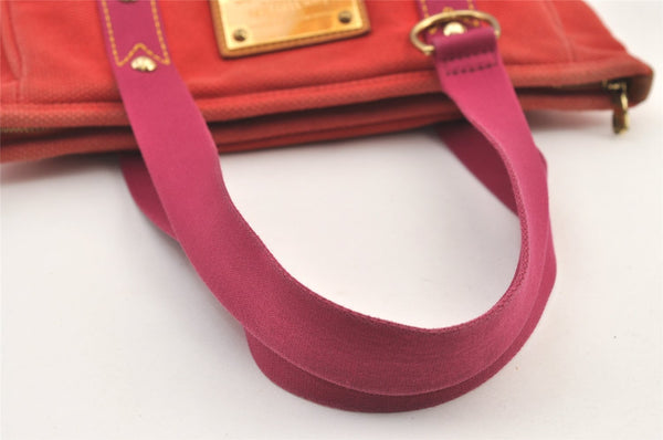 Authentic Louis Vuitton Antigua Cabas MM Tote Bag Pink M40085 LV 1385K