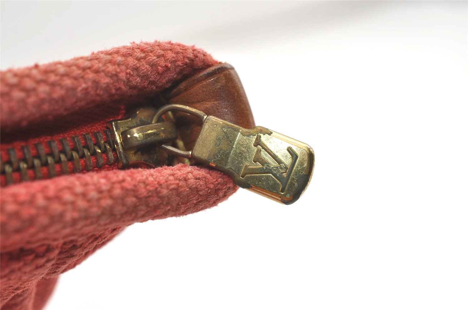 Authentic Louis Vuitton Antigua Cabas MM Tote Bag Pink M40085 LV 1385K