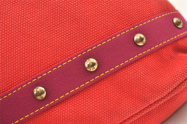 Authentic Louis Vuitton Antigua Cabas MM Tote Bag Pink M40085 LV 1385K