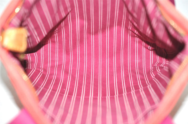 Authentic Louis Vuitton Antigua Cabas MM Tote Bag Pink M40085 LV 1385K