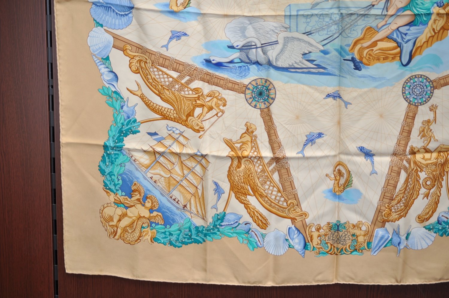 Authentic HERMES Carre 90 Scarf 