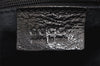 Authentic GUCCI Vintage Shoulder Hand Bag Purse Leather 113024 Black 1386K