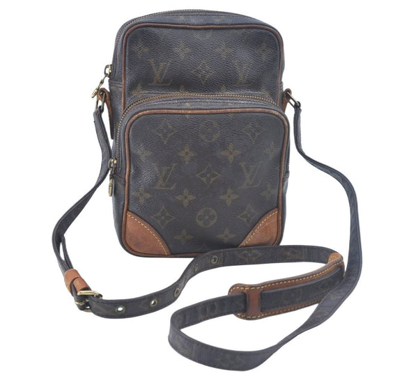 Authentic Louis Vuitton Monogram Amazone Shoulder Cross Body Bag M45236 LV 1389J
