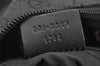 Authentic GUCCI Shoulder Hand Bag Purse GG Canvas Leather 0013380 Black 1389K