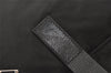 Authentic PRADA Vintage Nylon Leather Boston Hand Bag Black 1390K