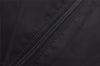 Authentic PRADA Vintage Nylon Leather Boston Hand Bag Black 1390K