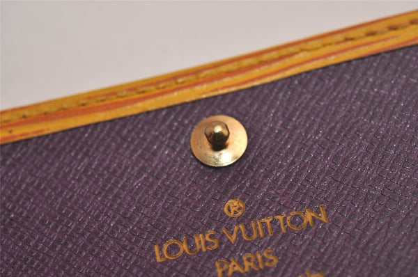 Authentic Louis Vuitton Epi Multicles 6 Key Case Yellow M63819 LV 1391I